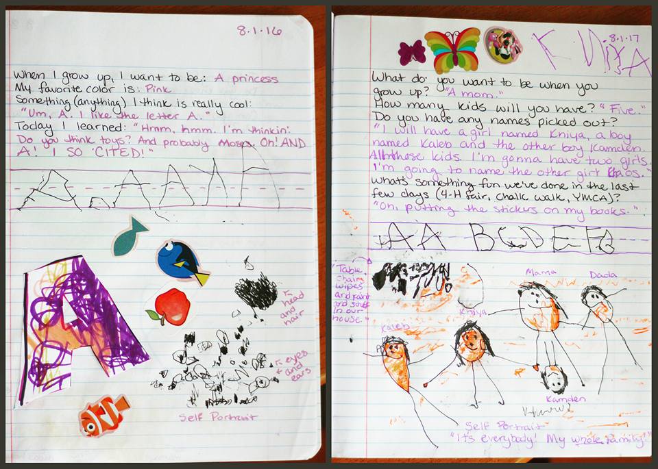 Preschool Journals – Midkid Mama Blog – PreK Activities school ideas for kids and toddlers – Fun memory making for the whole family – Parent Led Learning