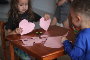 Kids Craft Ideas - homeschooling valentines day craft ideas schoolwork early learning arts and crafts