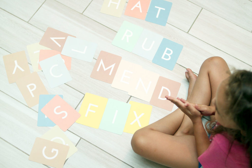 learning letter spelling games for kindergarten or first grade