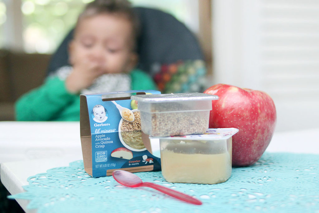 Gerber food for Stage 2 Babies