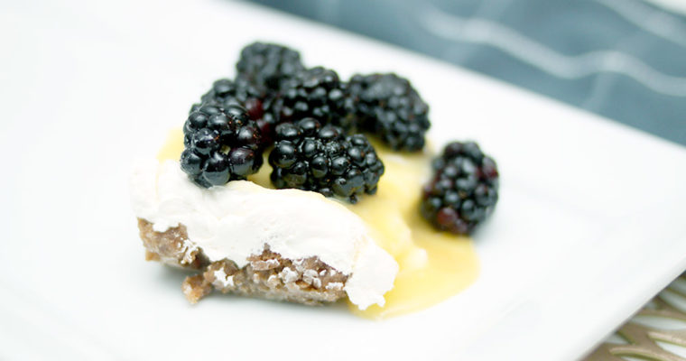 Blackberry Lemon Gingersnap Dessert Recipe