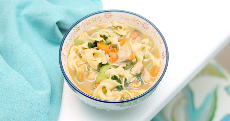 Hearty Chicken and Noodles Soup