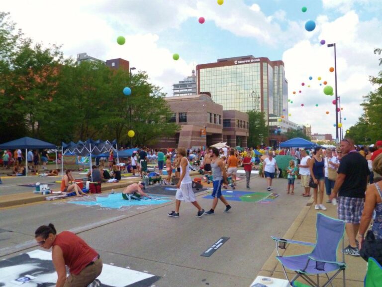 Participating in a Virtual Chalk Walk with My Kids - MidKid Mama