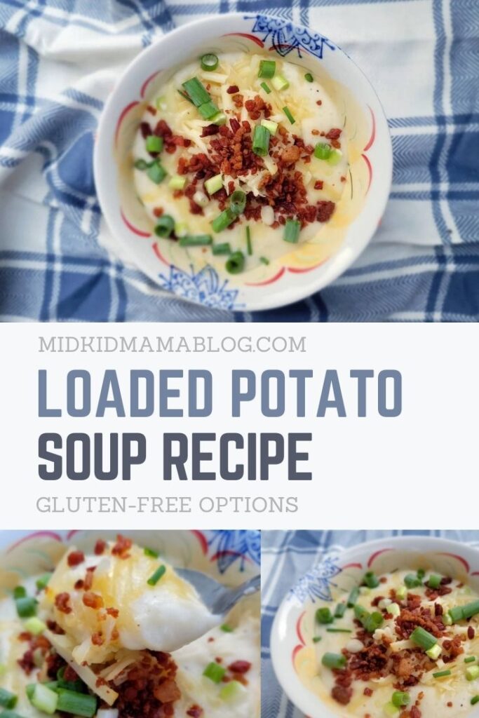 Gluten-free Cheesy Baked Potato Soup